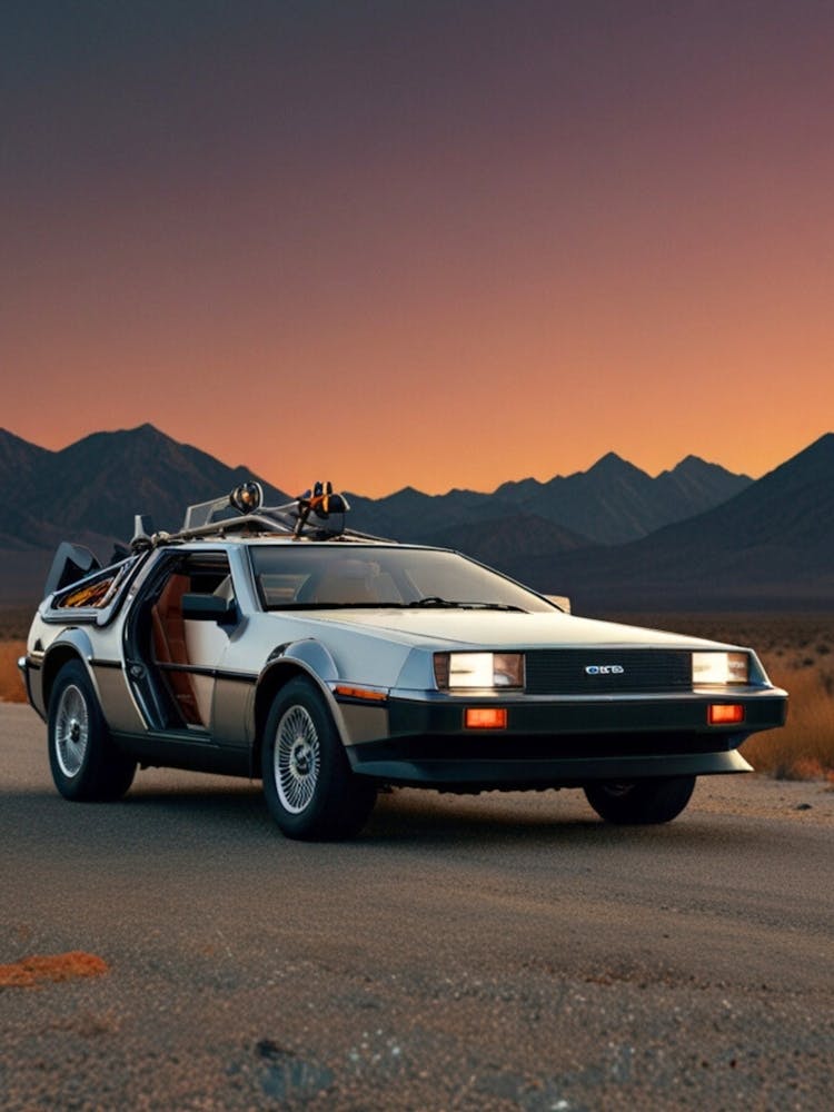 Back To The Future Delorean 3