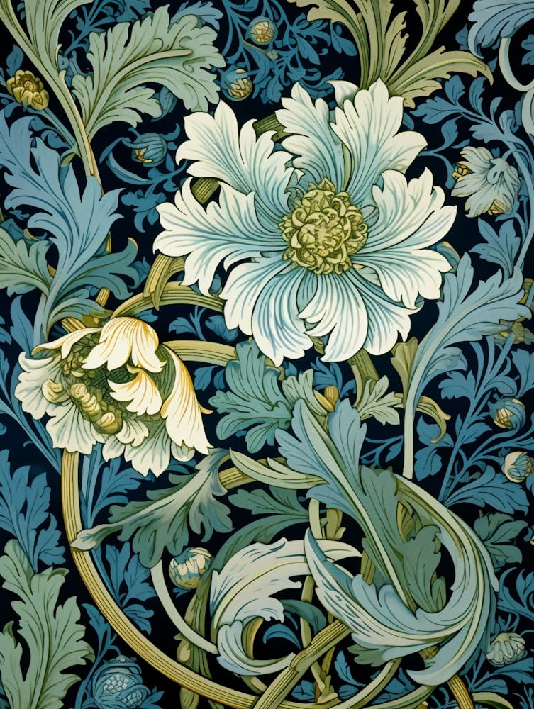 William Morris Floral 3