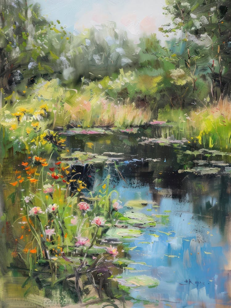  Floral Garden Fairy Pond 3