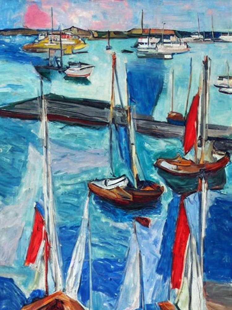Port Of Saint Pierre Saint Pierre And Miquelon Abstract Block 1 harbour