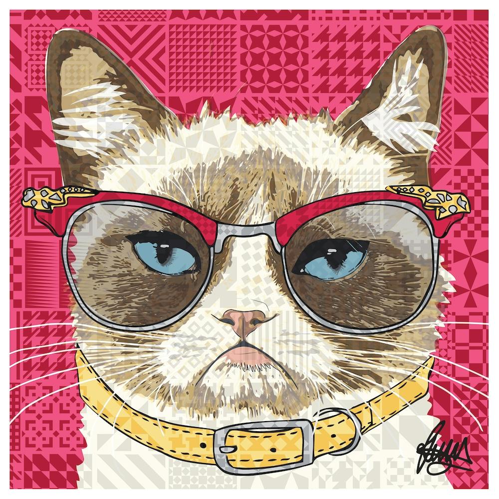 Margret Grumpy Square
