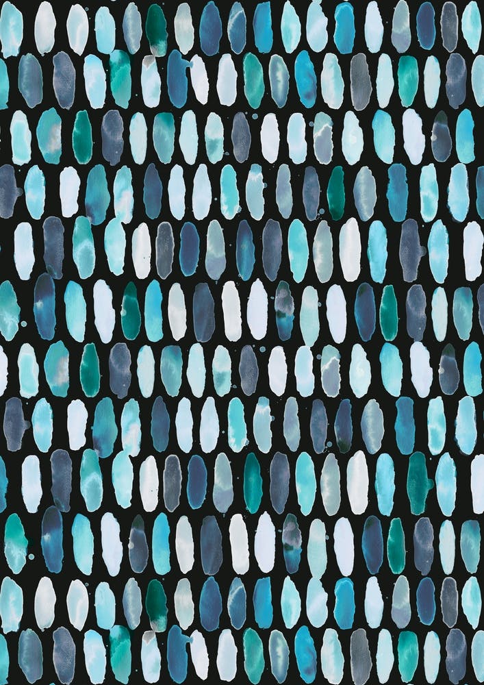 Pills Blue Black Bg