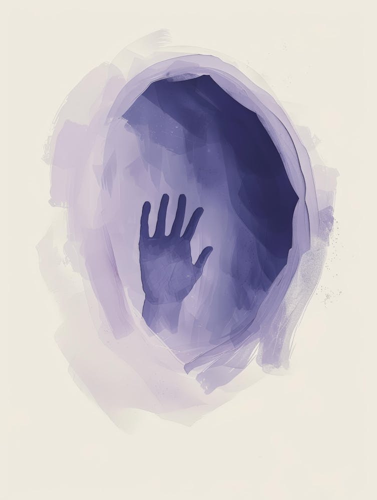 Hand In A Cave