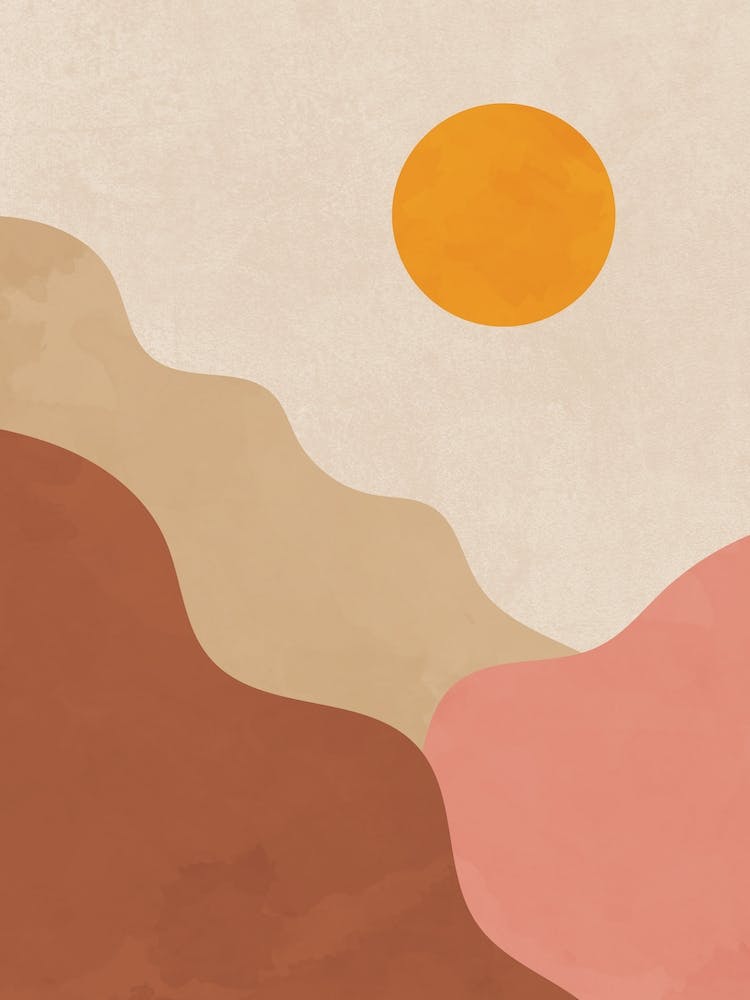 Mountain Simple Geometric Nordic
