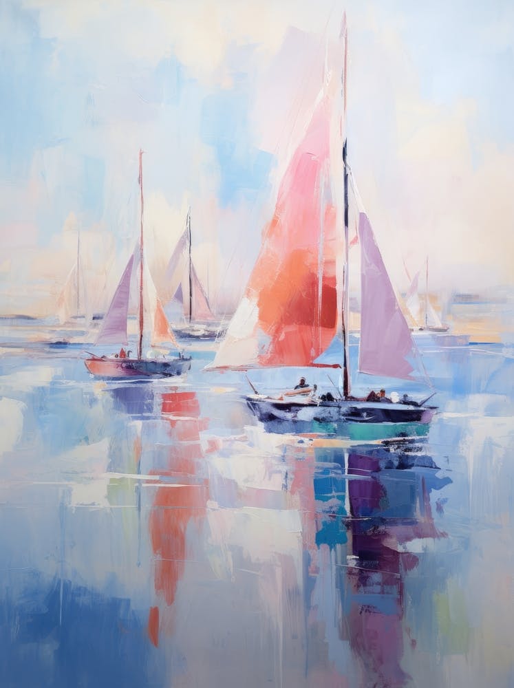 Sailboats On The Water 1