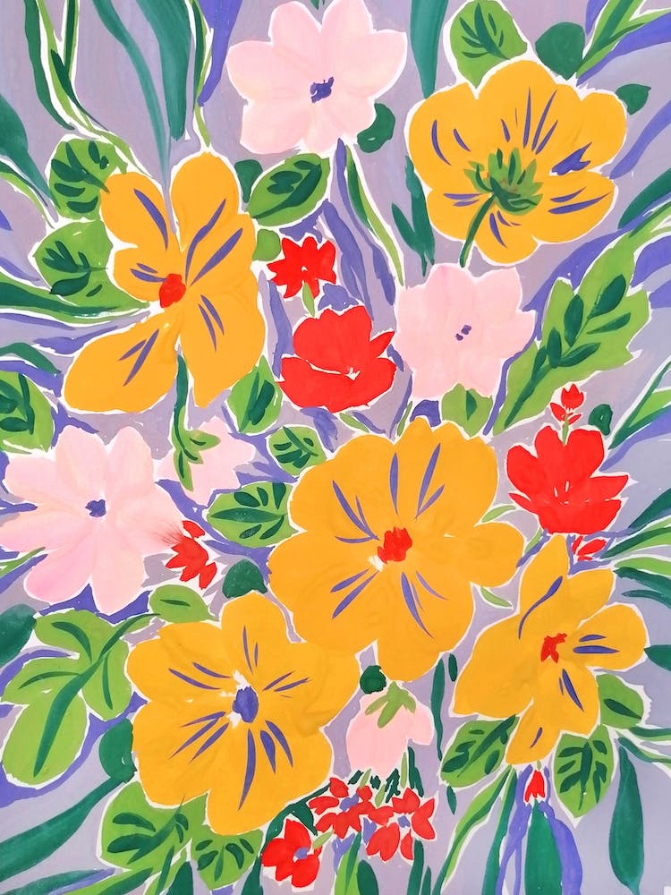 Autumnal Bouquet Colourful