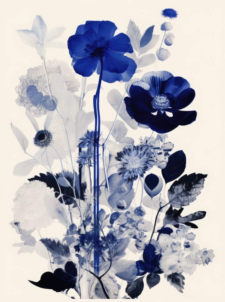 Blue Flowers 26