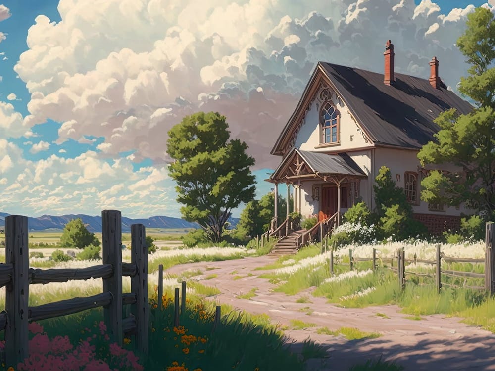 House In The Countryside 1