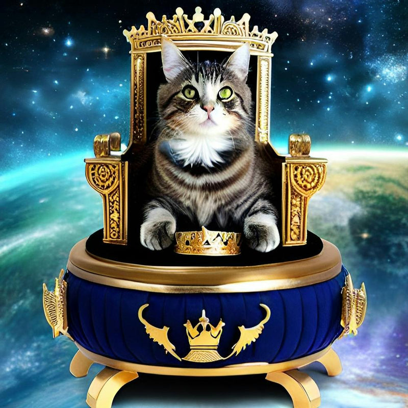 Purr On the Throne