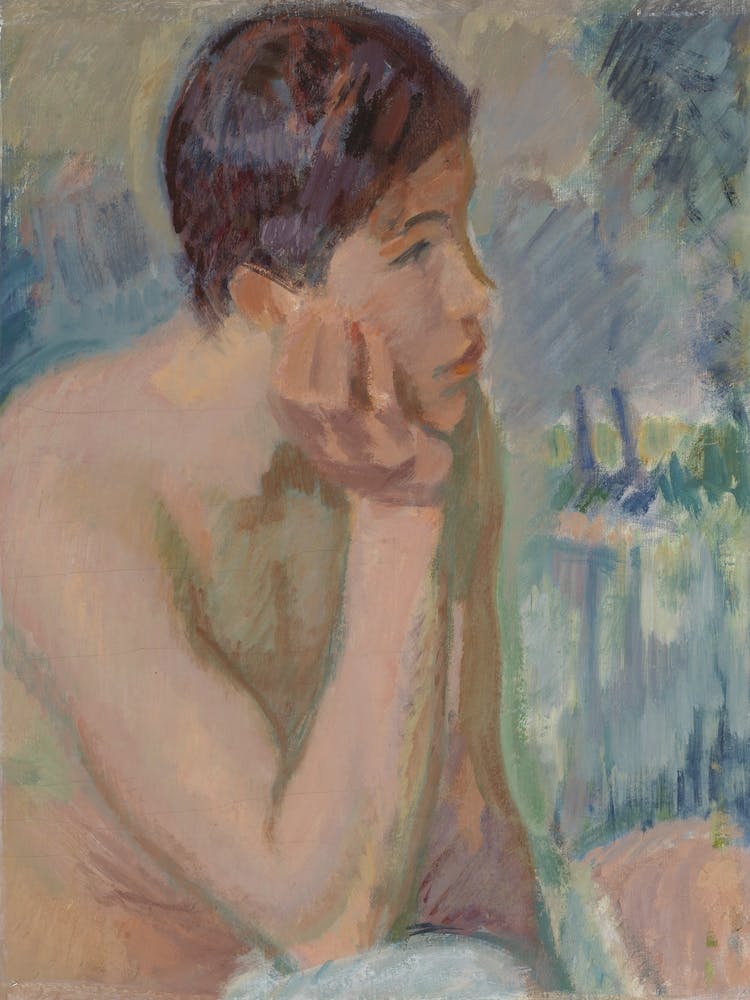Lost In Thoughts, 1922 1923, By Magnus Enckell