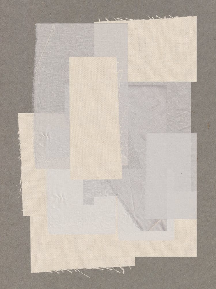 Stoffcollage Nr. 6