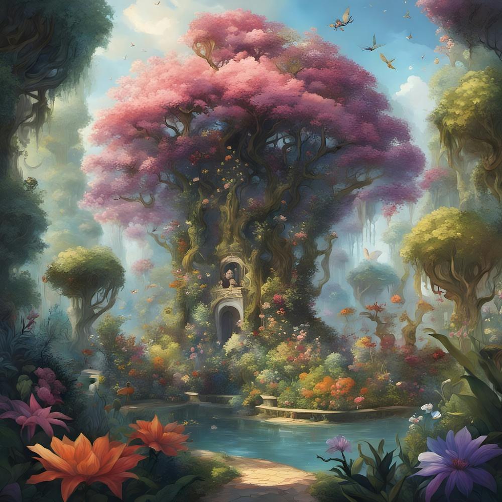 Lush And Fantastical Garden