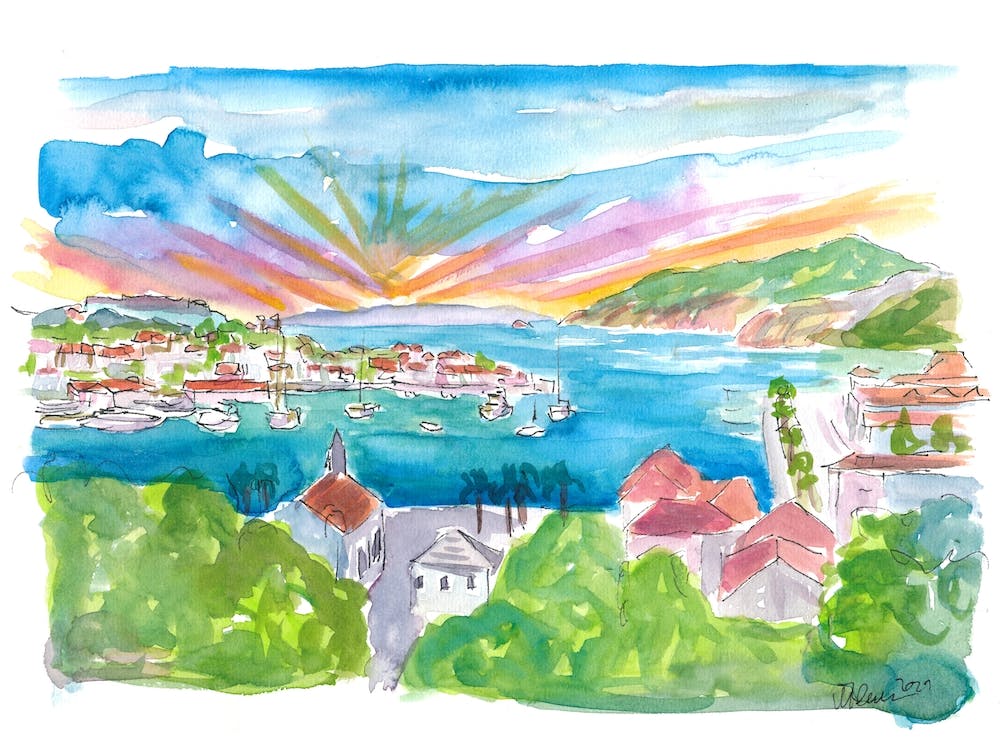 Gustavia St Barthelemy Marina