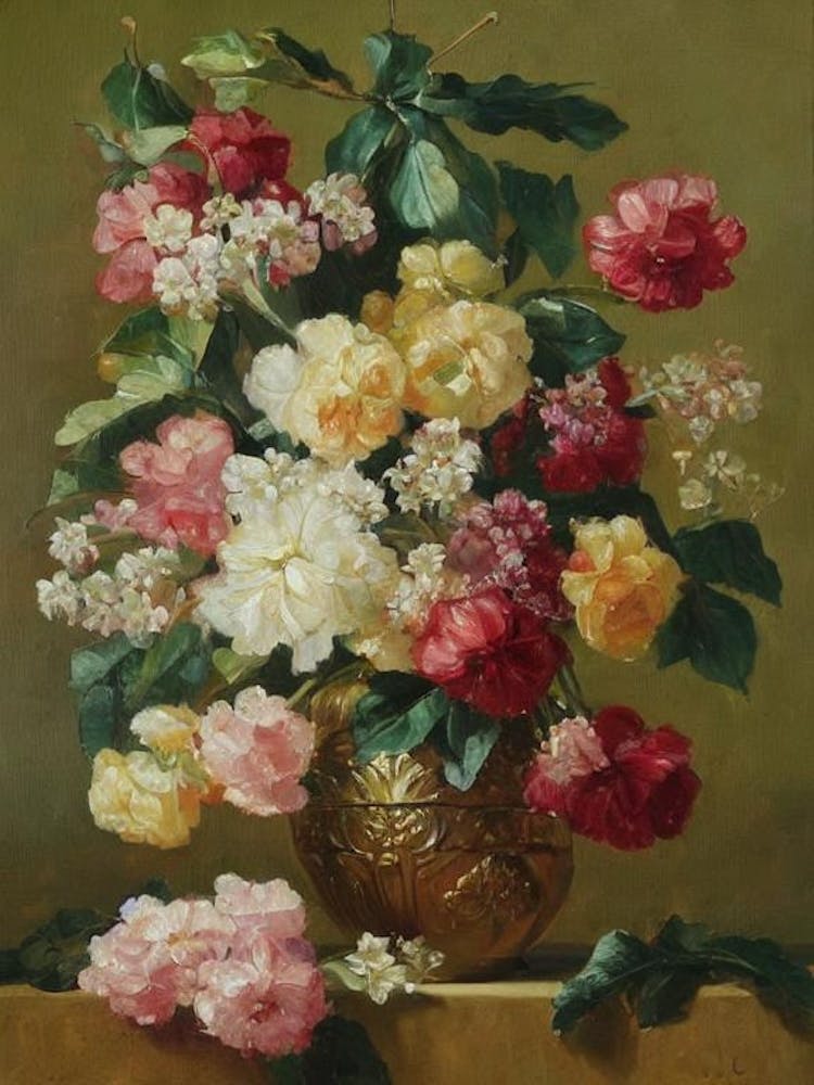 Apple Blossom Painting 2 Flower