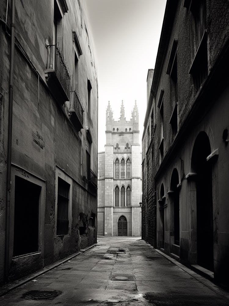 Lleida, Spain, Black And White Analogue Photography 3