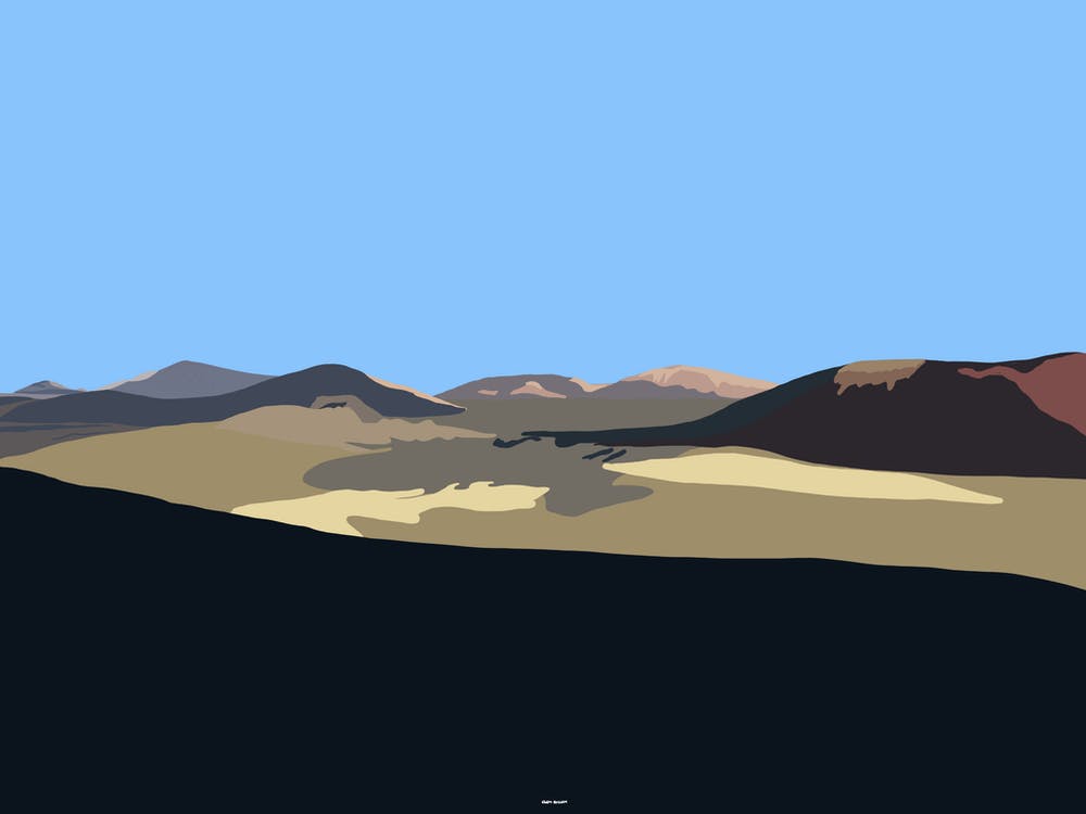 Spain, Lanzarote, Volcanos, Moon Lanscape