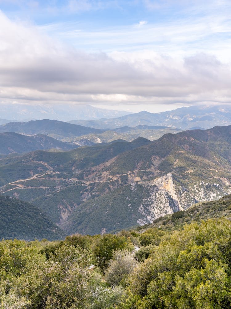 Greek Mountain Scenery