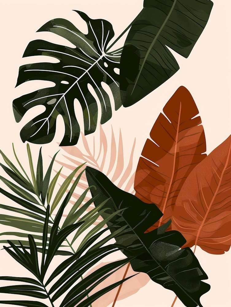Tropical Leaves 158
