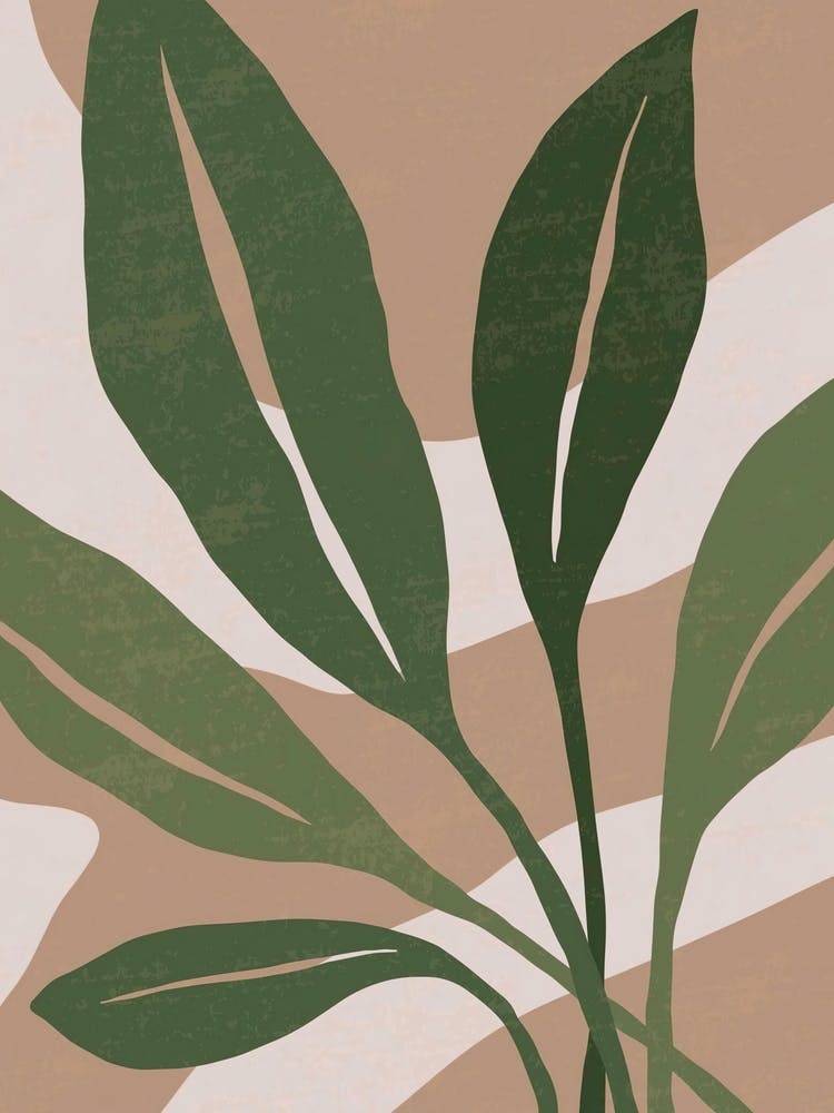 Botanical contemporary wall art
