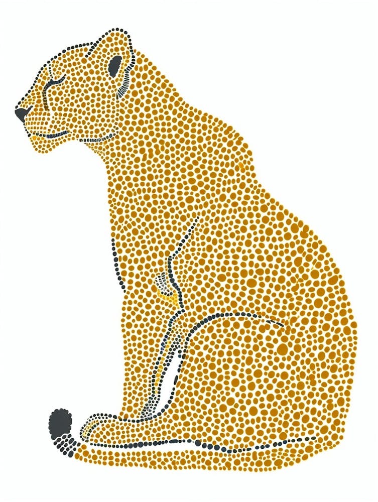 Yellow Mountain Lion 2