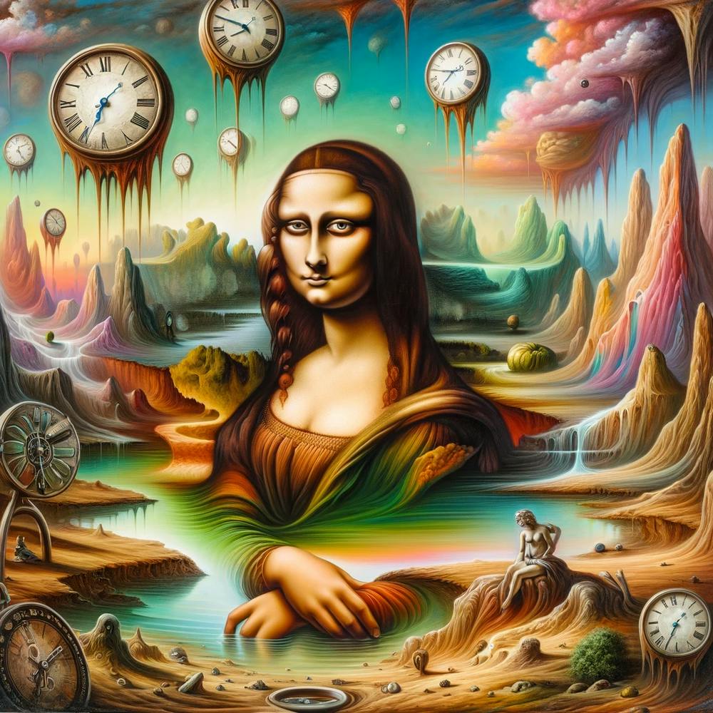 Mona Lisa in a Dali´s world