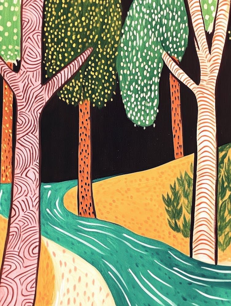 'River In The Woods' 1