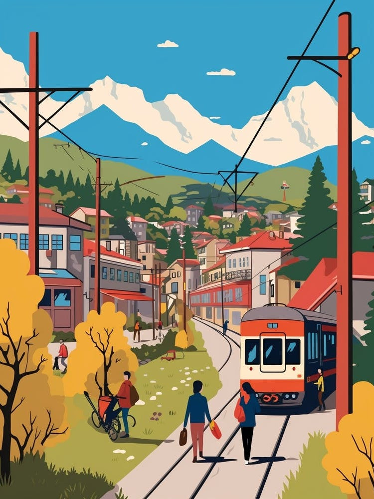 Bosnia Herzegovina 1 Travel Illustration