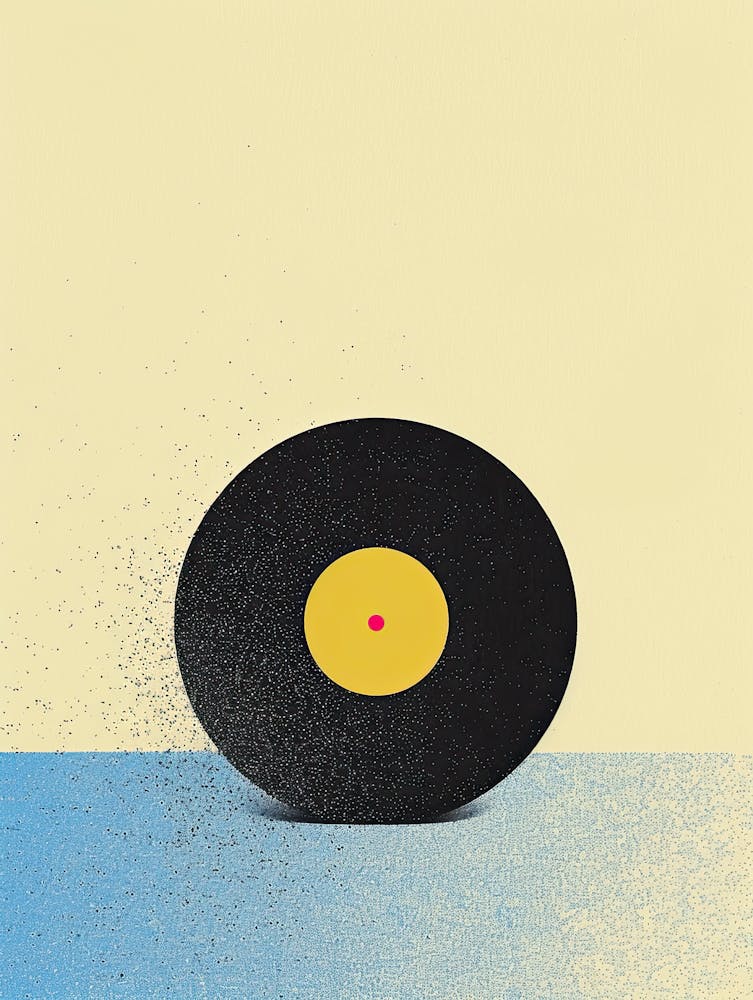 Needle & Groove Vinyl Poster