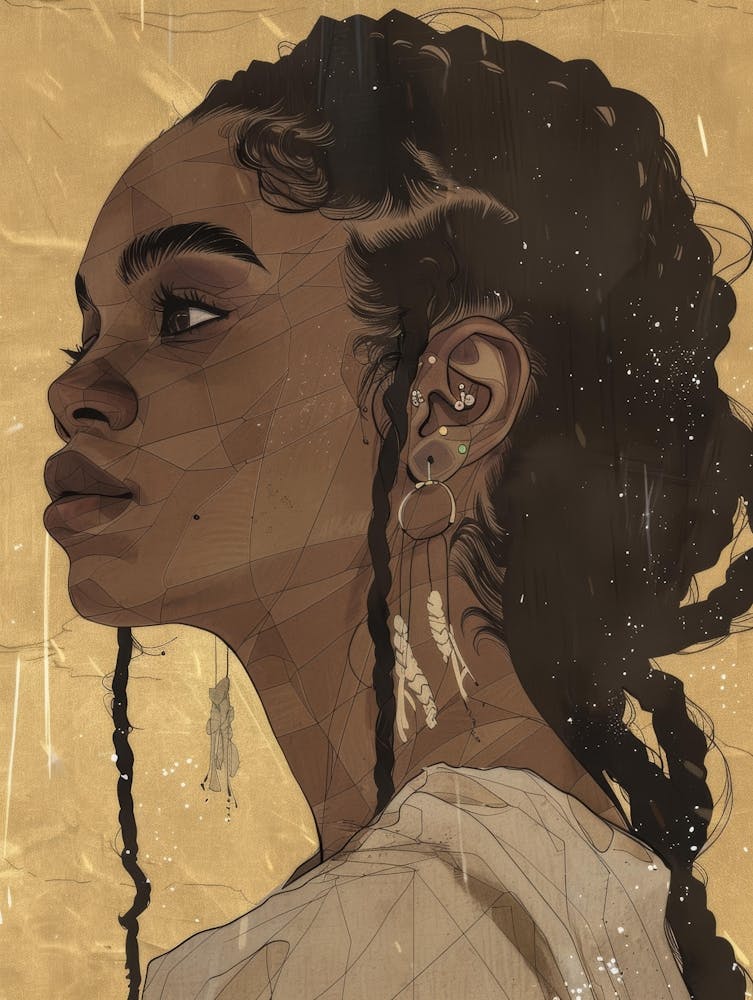 Portrait Of A Black Woman 11