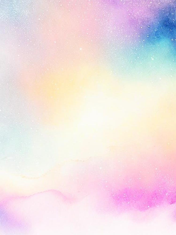 Cosmic Background Radiation Gouache Weltraum