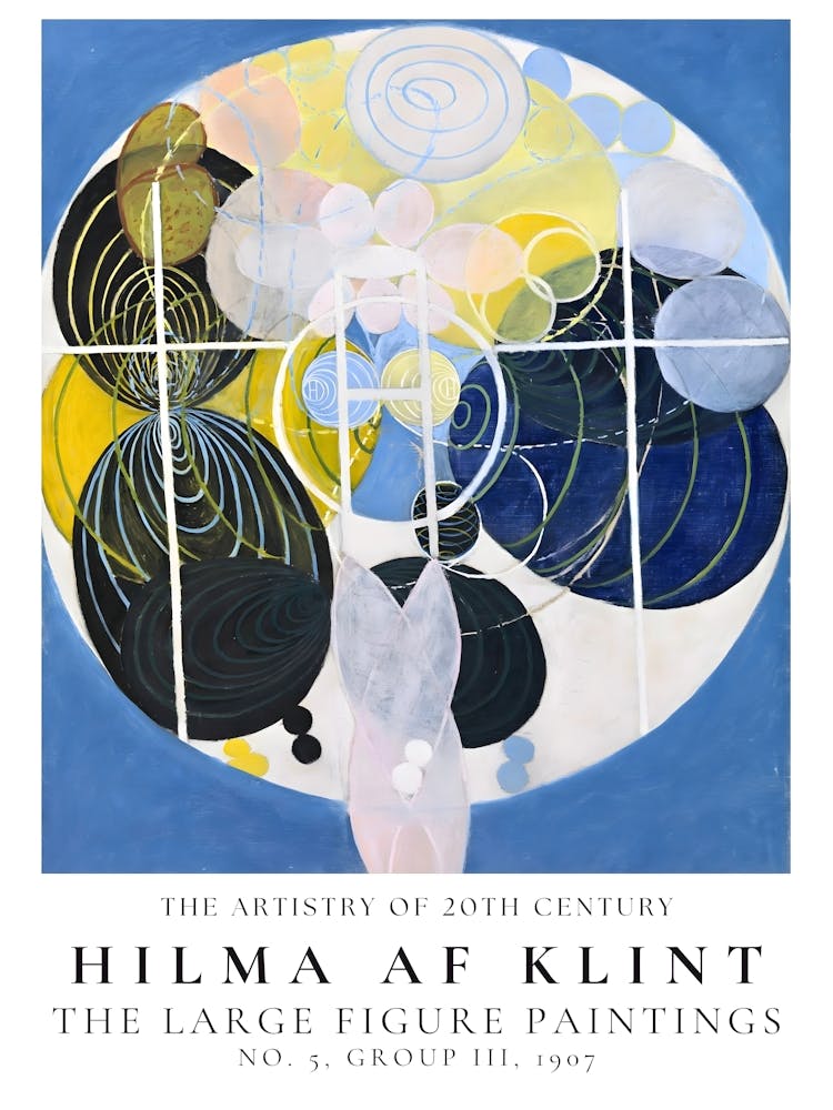 Hilma Af Klint Large Figure Paintings