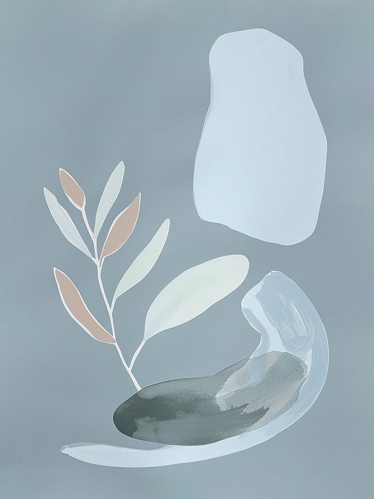 Navy Blue Foliage