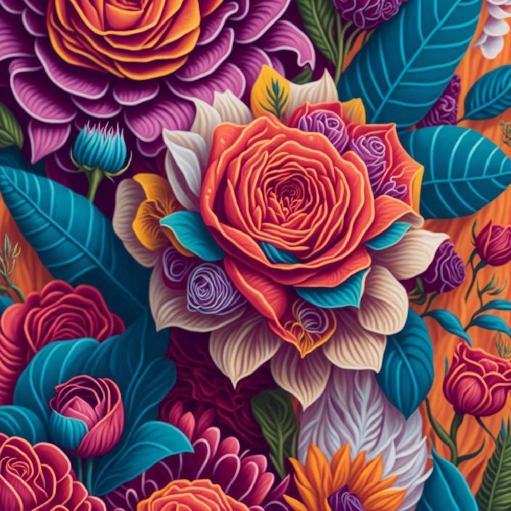 Colorful Floral Pattern