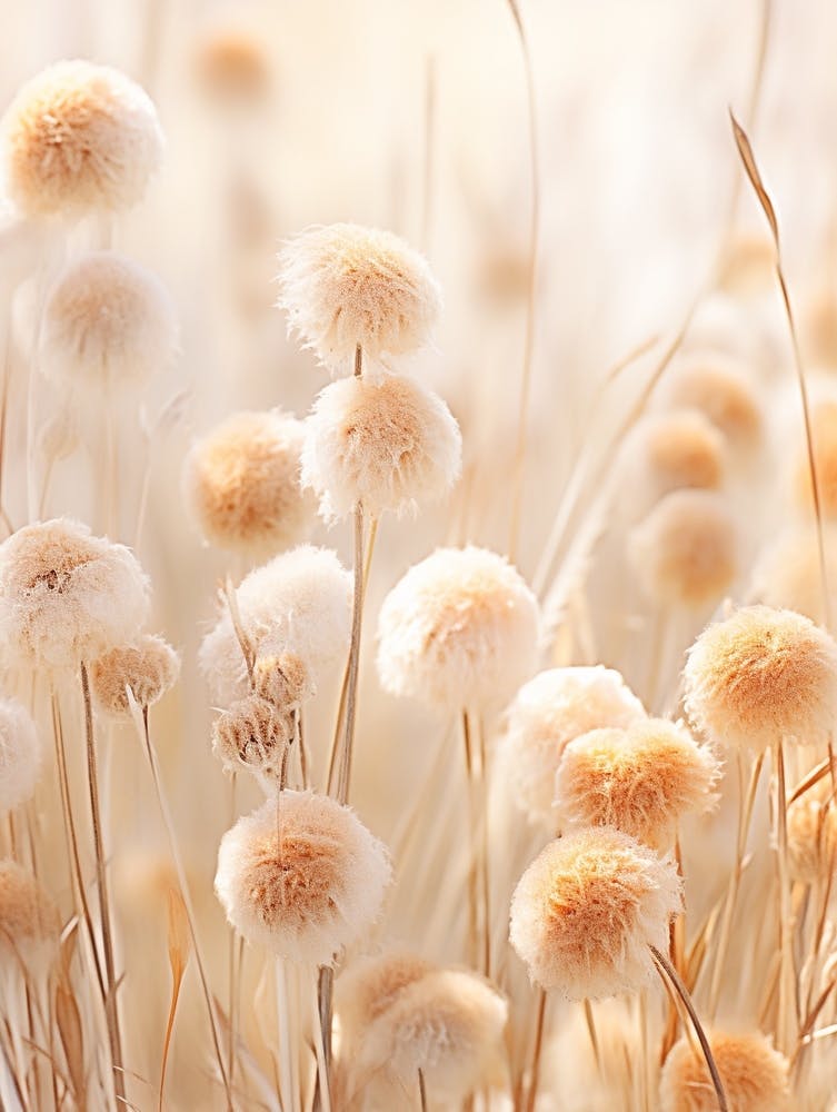 Boho Dried Flowers Globe Amaranth 1