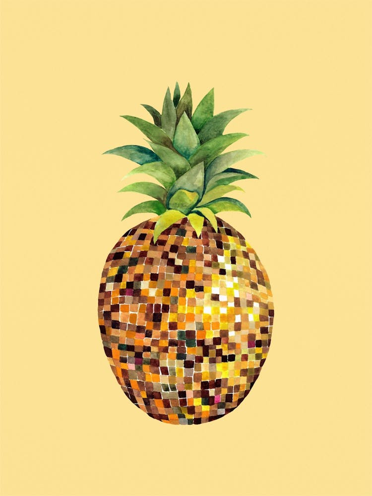 Disco Ball Pineapple