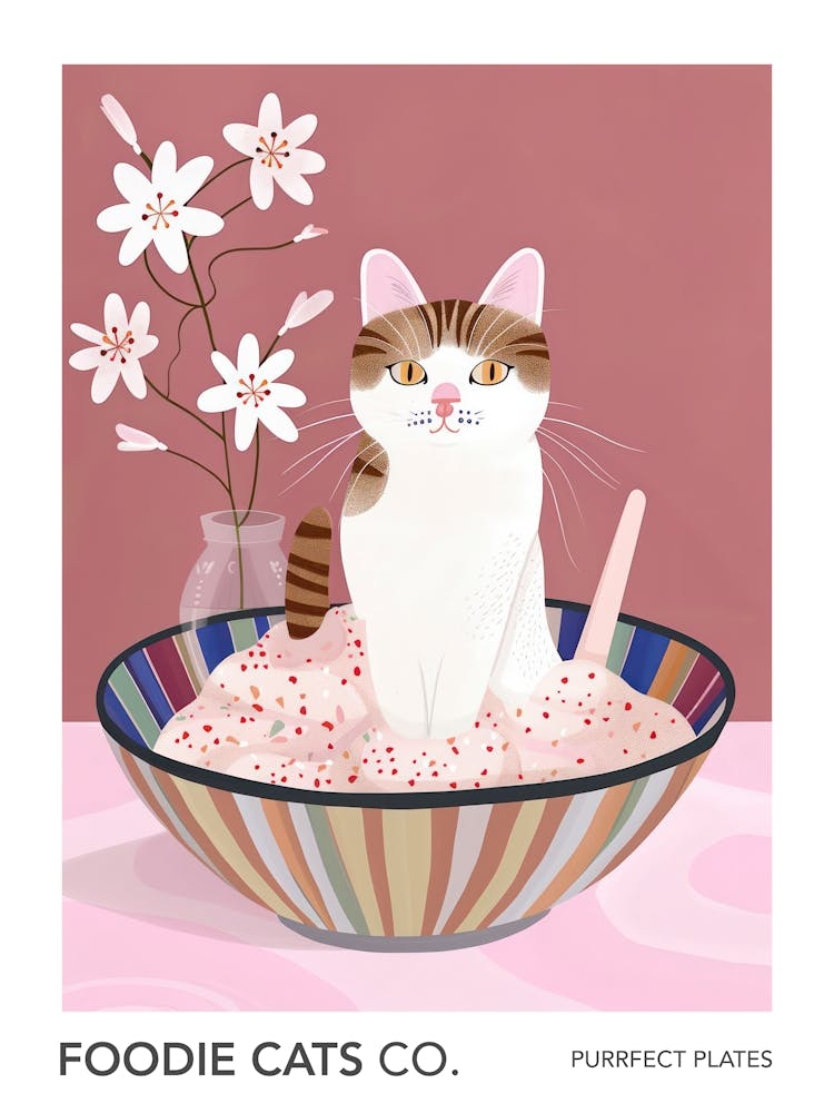 Foodie Cats Co Cat In A Bowl