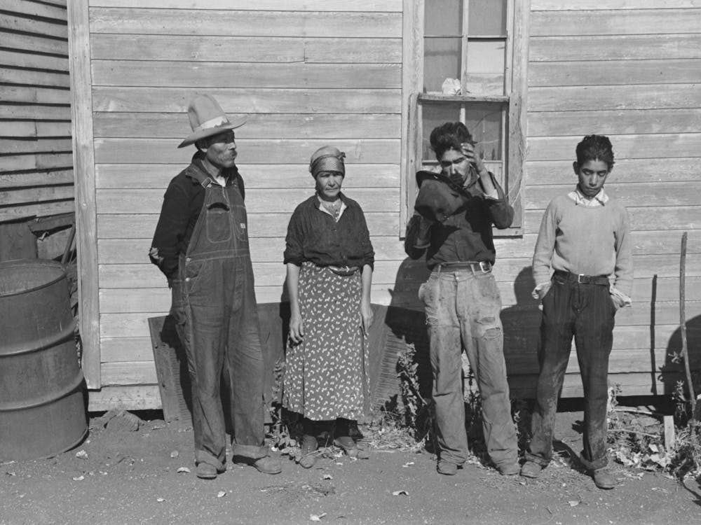 Untitled Photo, Possibly Related To Mexican Beet Workers Family, Near Fisher, Minnesota By Russell Lee