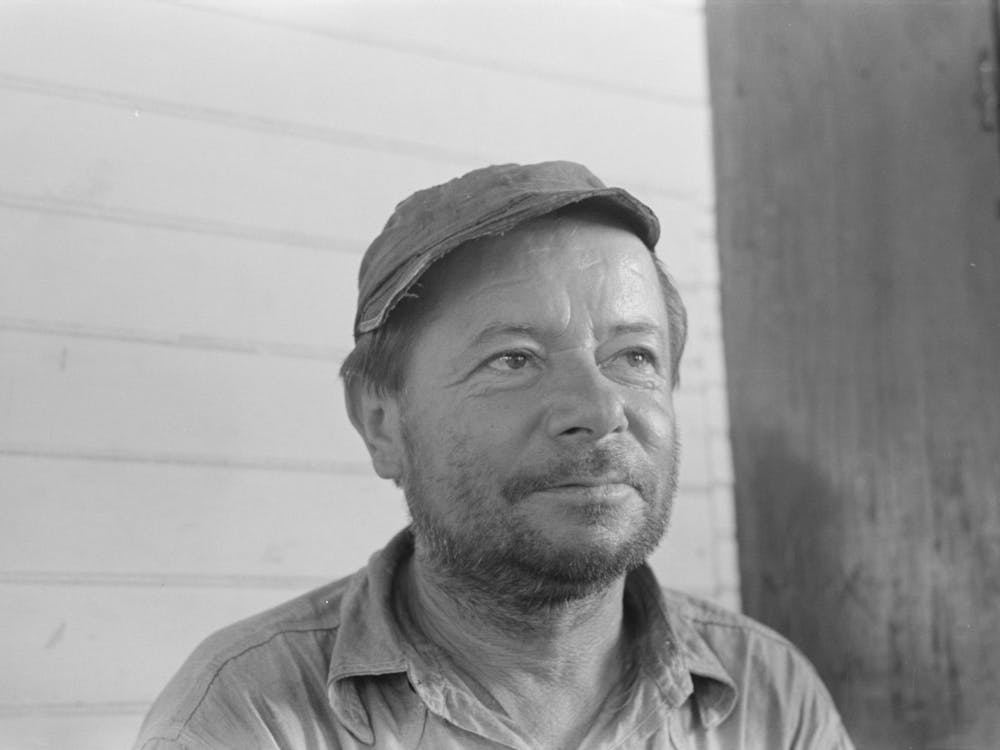 Resident Of Olga, Louisiana, A Russian Emigrant By Russell Lee