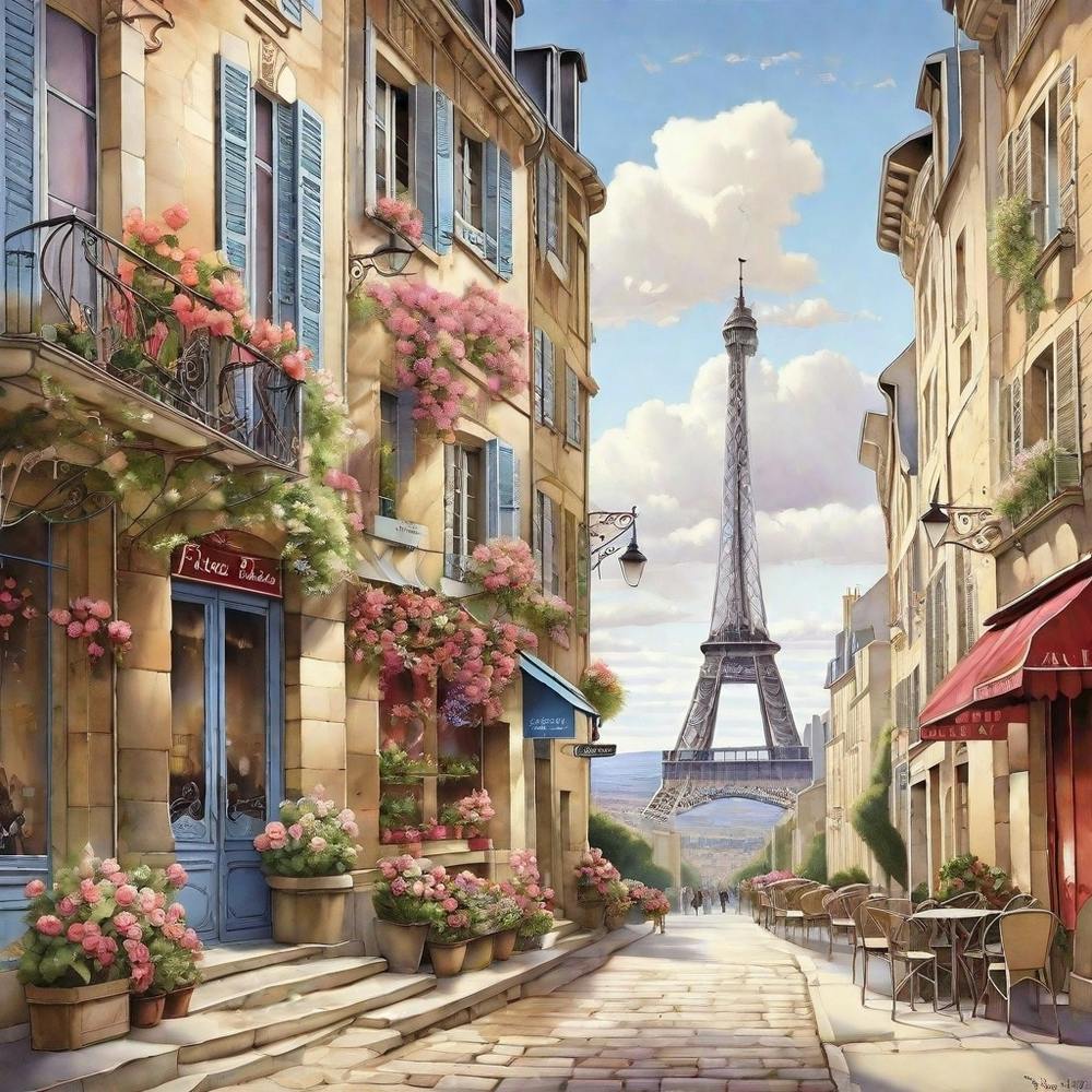Paris Street Scene 2