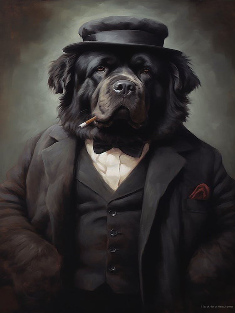 Gangster Dog Newfoundland