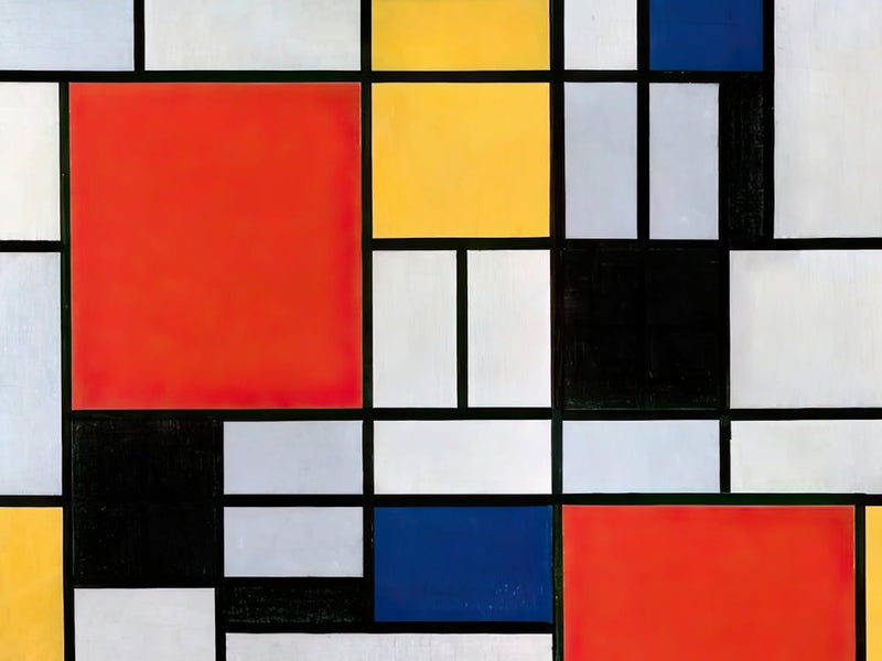 Composition With Red, Yellow, Blue, And Black, Piet Mondrian
