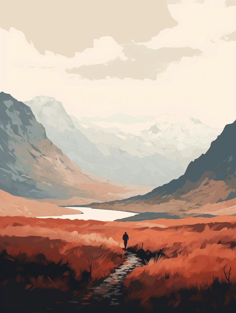 Ben Nevis Scotland 5 Hiking Trail Landscape