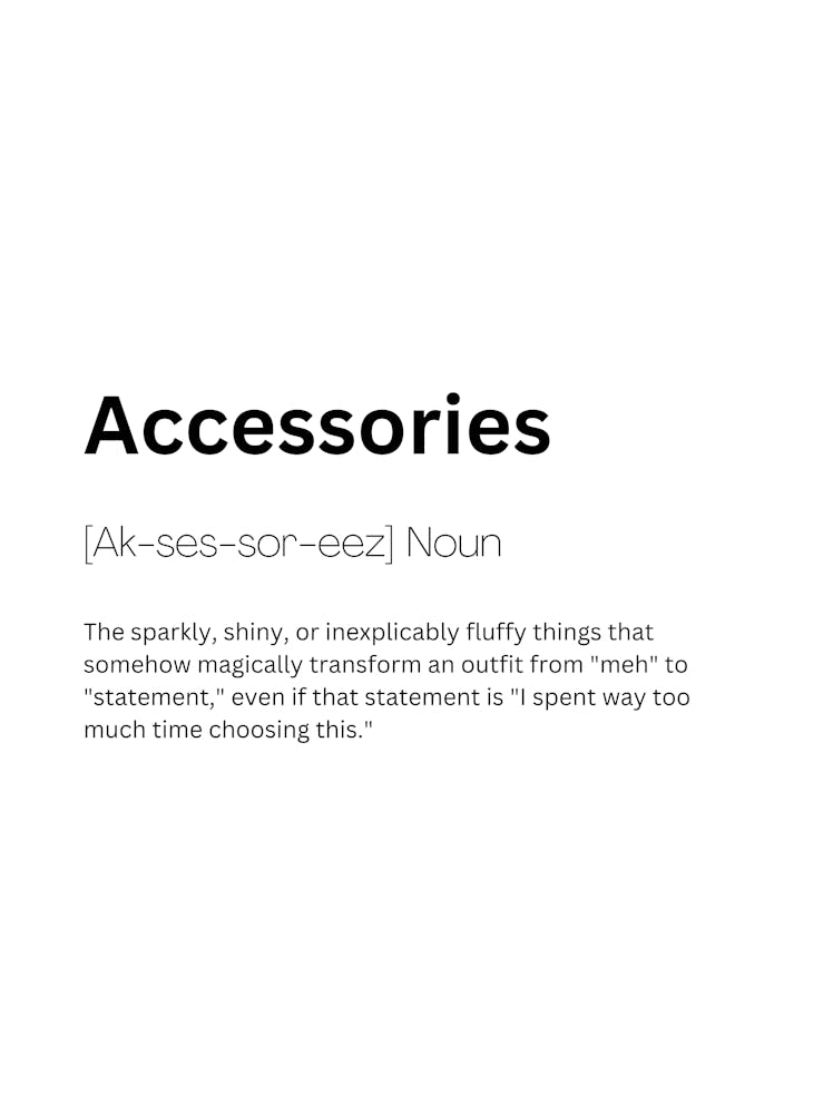 Accessories Definition Meaning