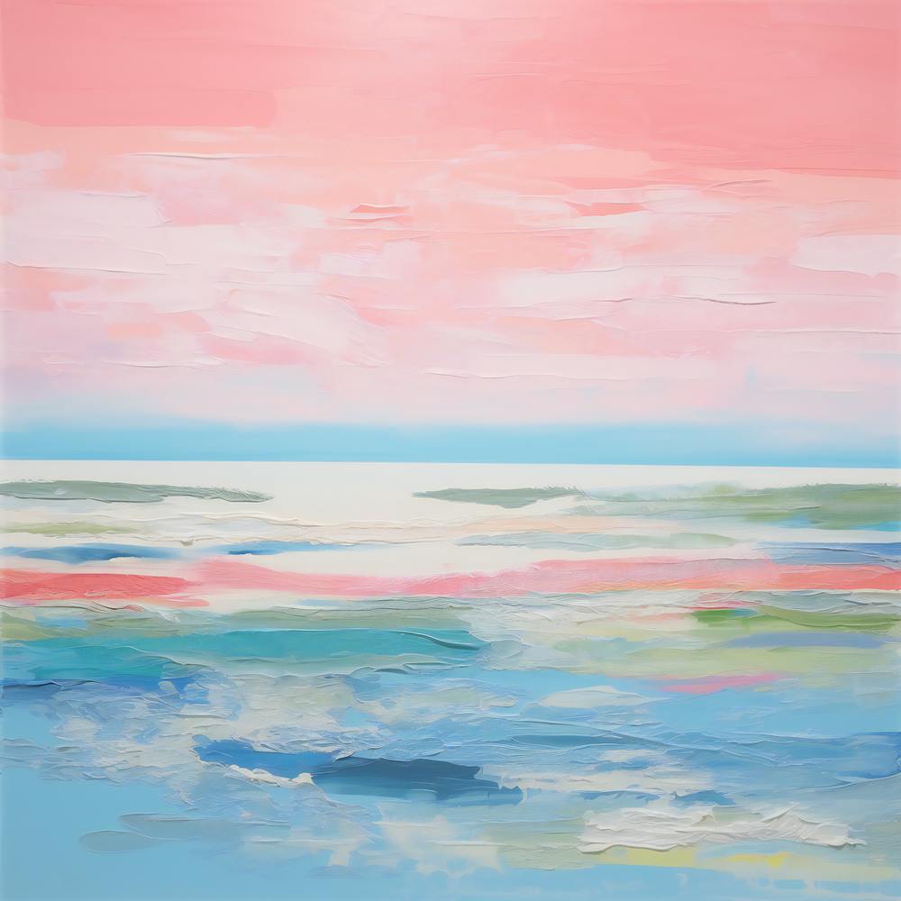 Sunset Over The Ocean 1