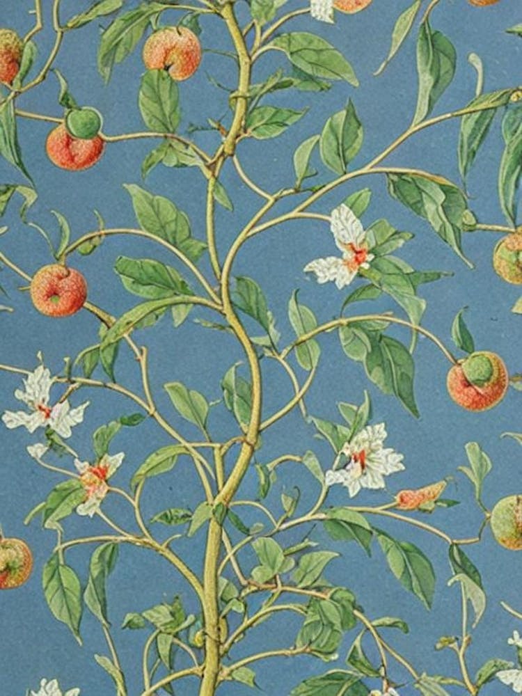 Apple 2 Vintage Botanical Fruit