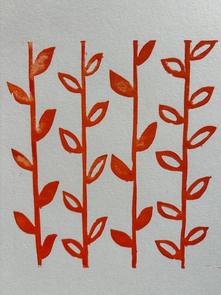 Orange Leaves