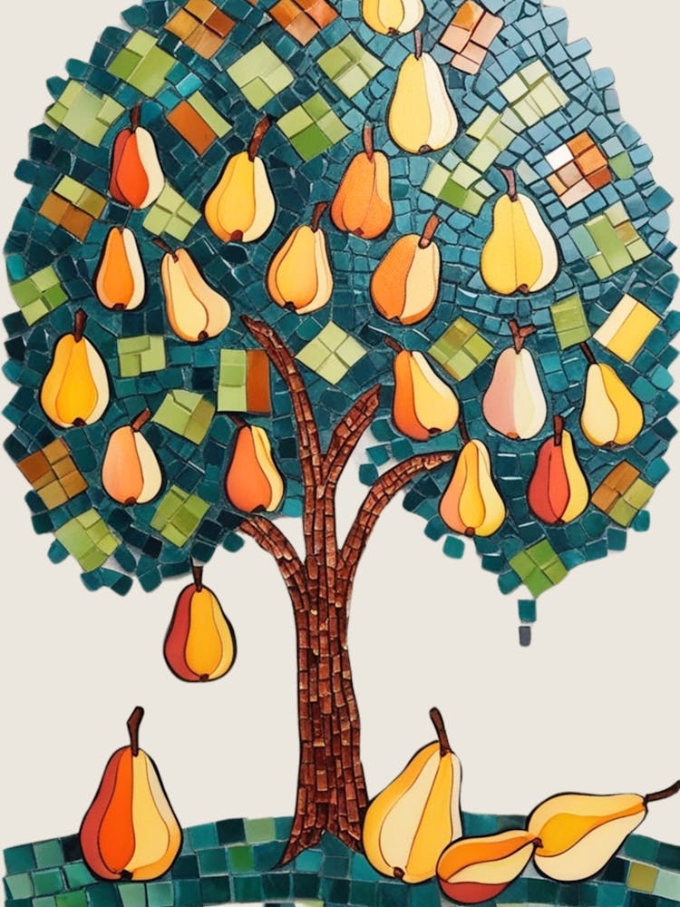 Mosaic Pear Tree 4