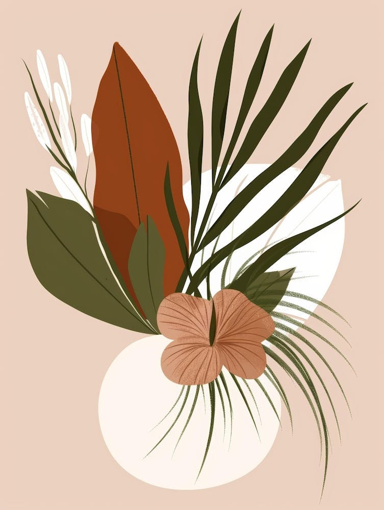 Blumenarrangement in einer Vase 4