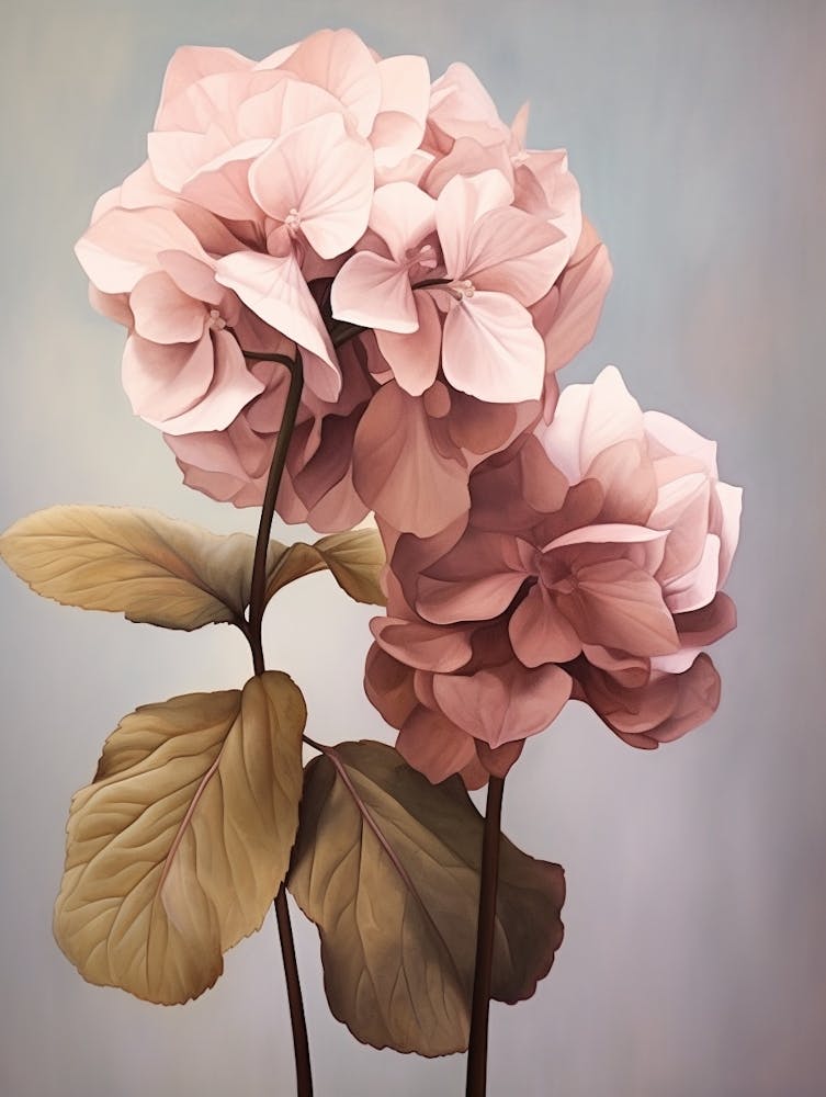 Floral Illustration Hydrangea 3