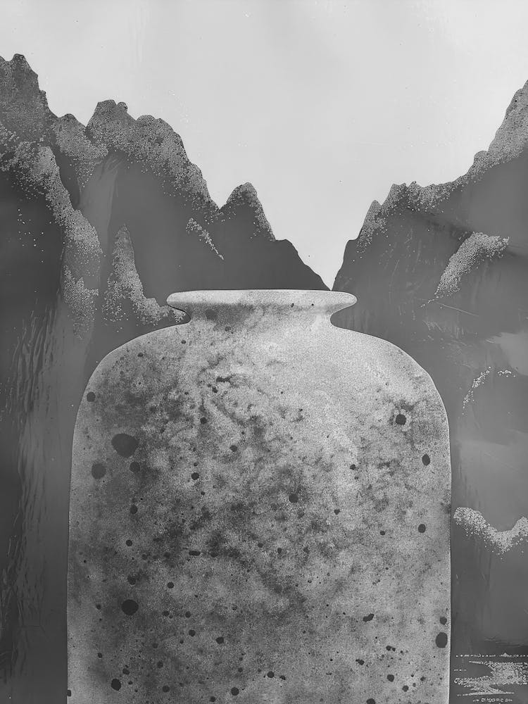 Vase In The Mountains